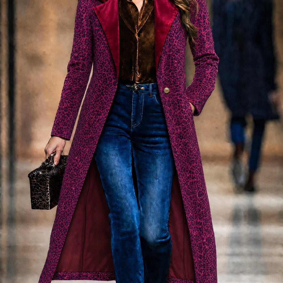Lavinia | Textured Longline Coat