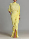 Marlene | Draped Maxi Dress