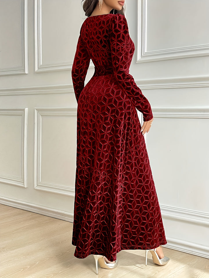 Margaux | Vintage Velvet Maxi Dress