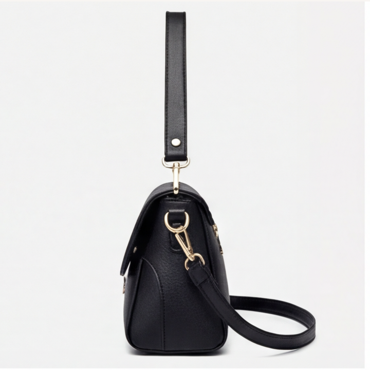 Leafara - Elegant Crossbody Bag with Leaf Detail