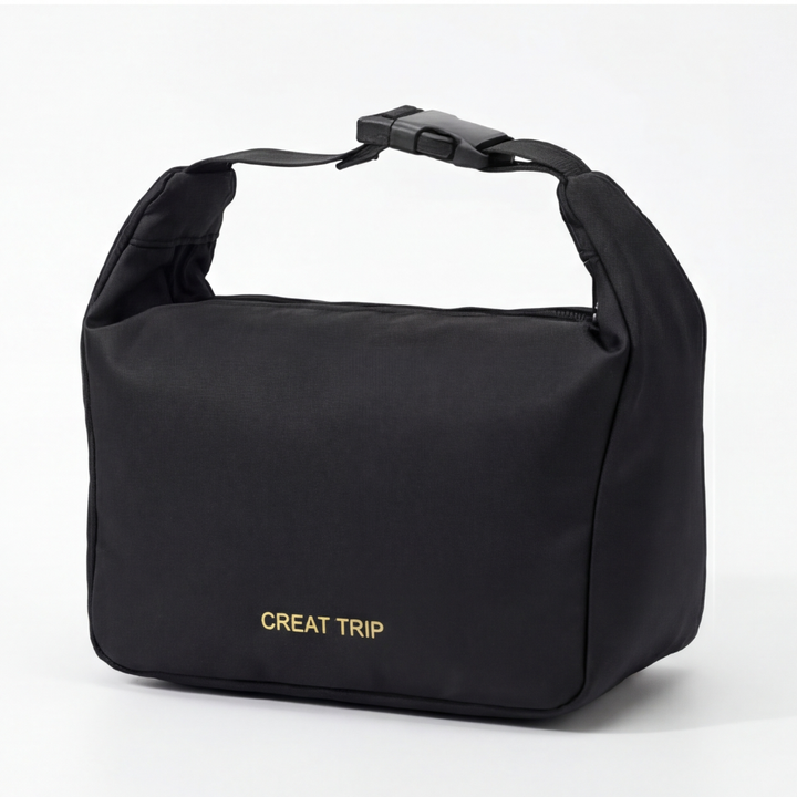 Luvara - Wide Mouth Travel Cosmetic Bag