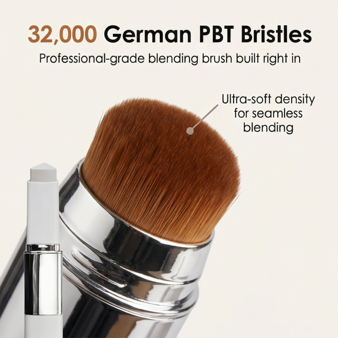Velumé – Color-Changing Foundation Stick with Brush