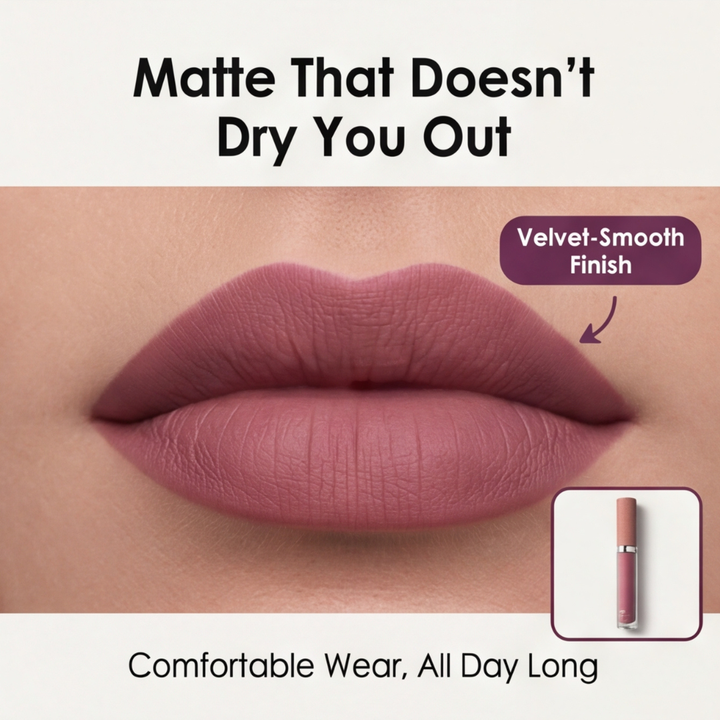 Velura – 6-Piece Velvet Matte Lipstick Set