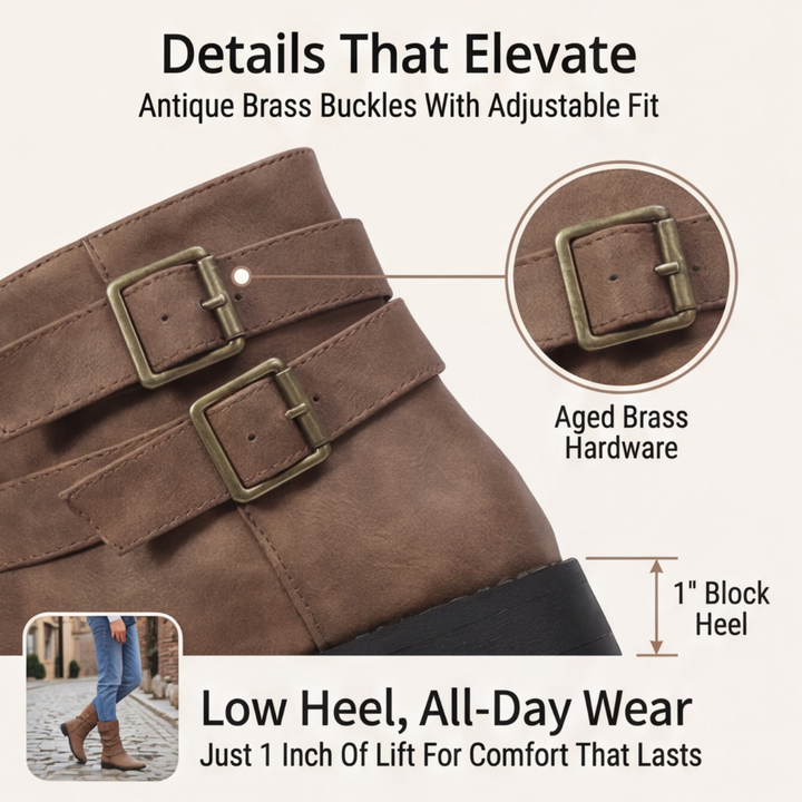 Strova - Crushed Slouch Mid Calf Boots