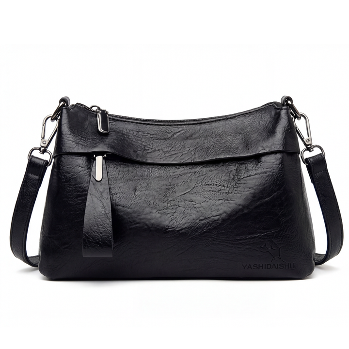 Carria - Soft Leather Crossbody With 3 Compartments