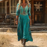Evelyn | Elegant Bohemian Maxi Dress