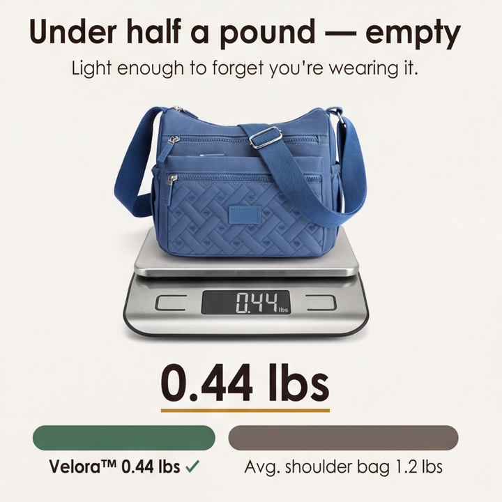 Velora – Lightweight Quilted Crossbody Bag