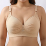 Veluna - Women's Plus Size Wireless Comfort Bra (1+1 Free)