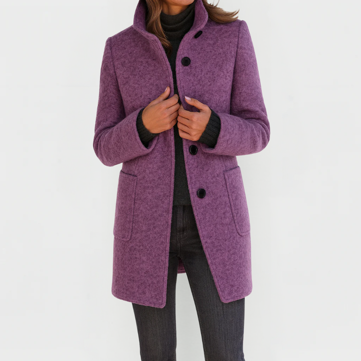 Beatrice | Classic Everyday Button Coat