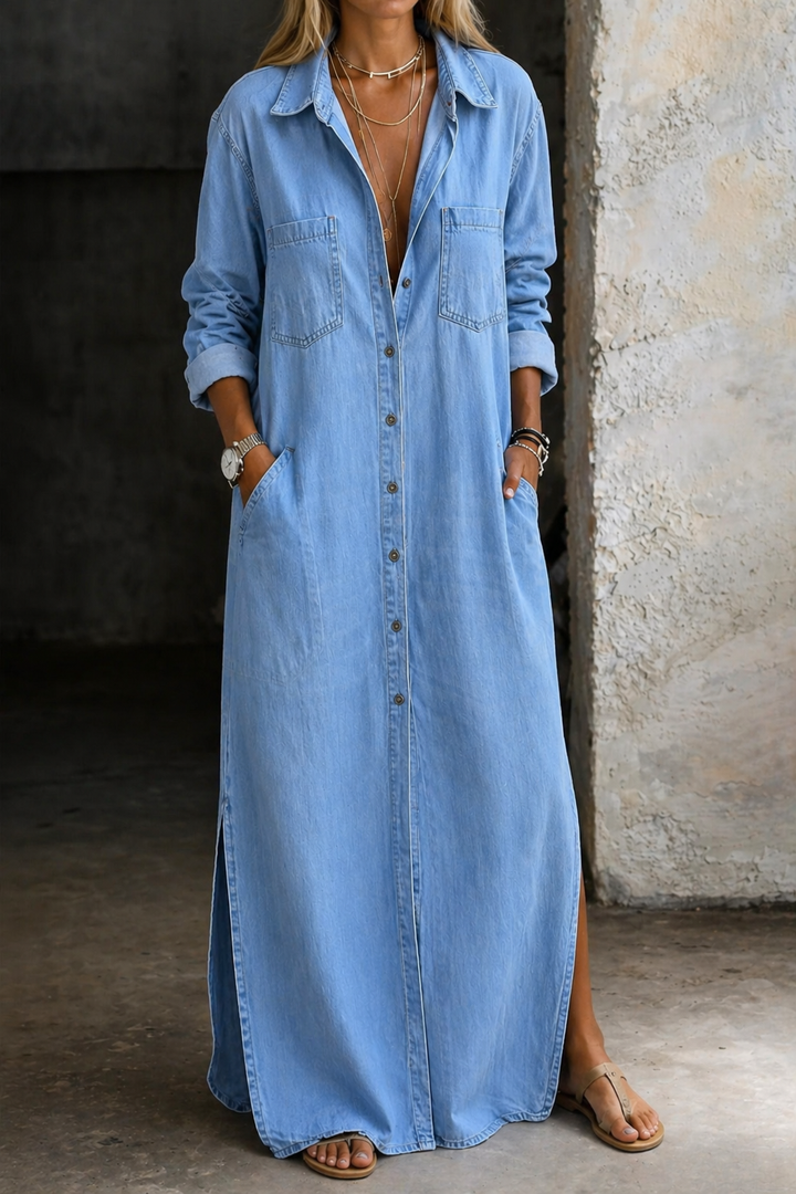 Andrea - Summer Button Down Dress