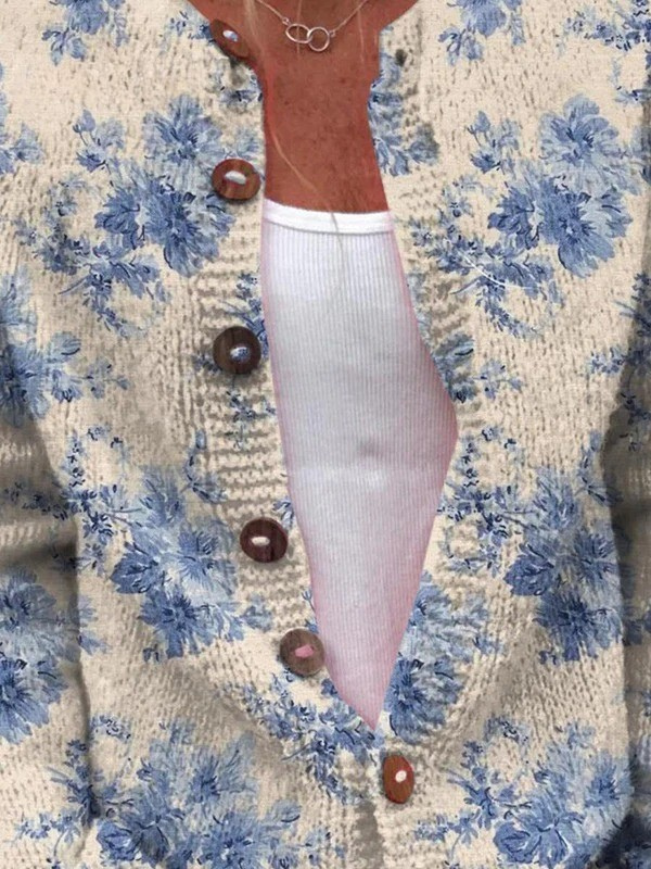 Daysie - Vintage Knit Cardigan Sweater