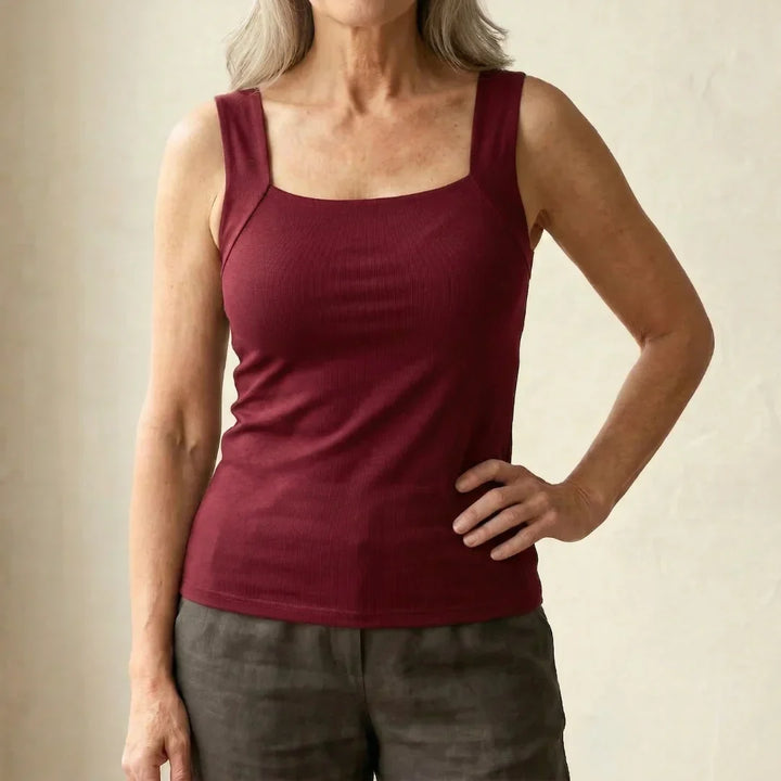 Roxanne - Built In Comfort Bra Tanktop