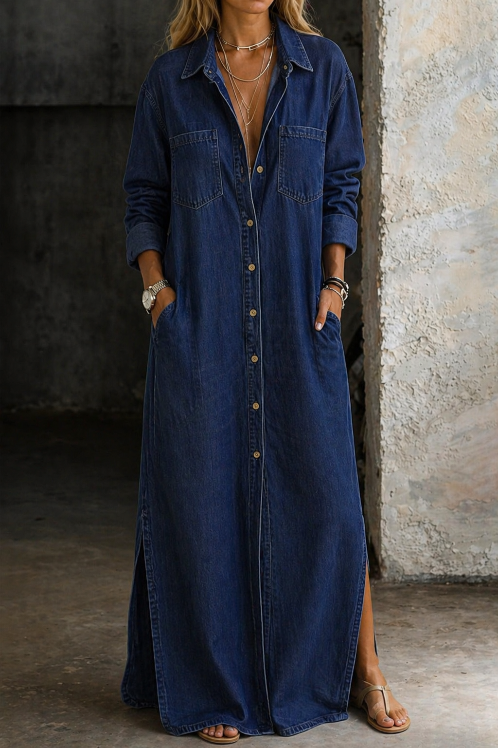 Andrea - Summer Button Down Dress
