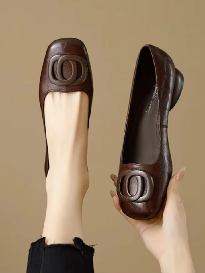 Opium -  Leather Flats