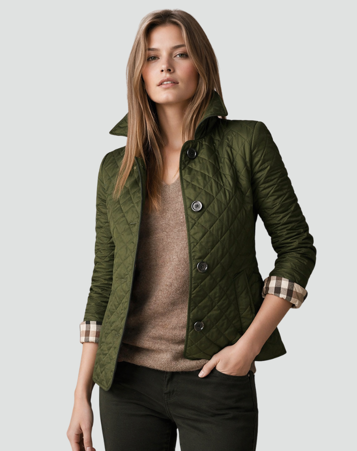 Margaux | Buttoned Quilted Jacket