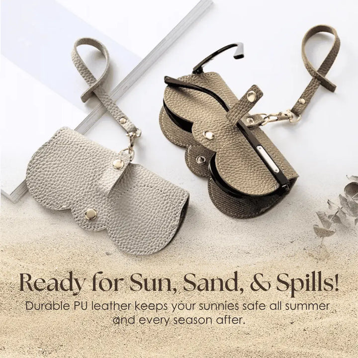 Brandary - Soft PU Leather Sunglasses Pouch