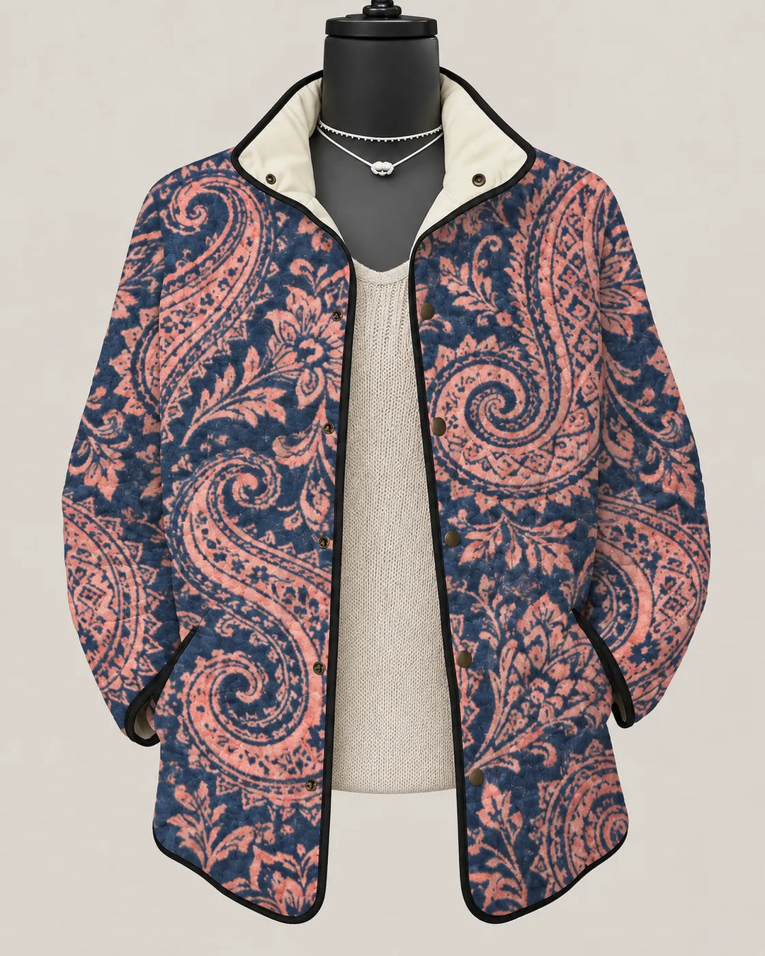 Morgana | Quilted Patchwork Jacket