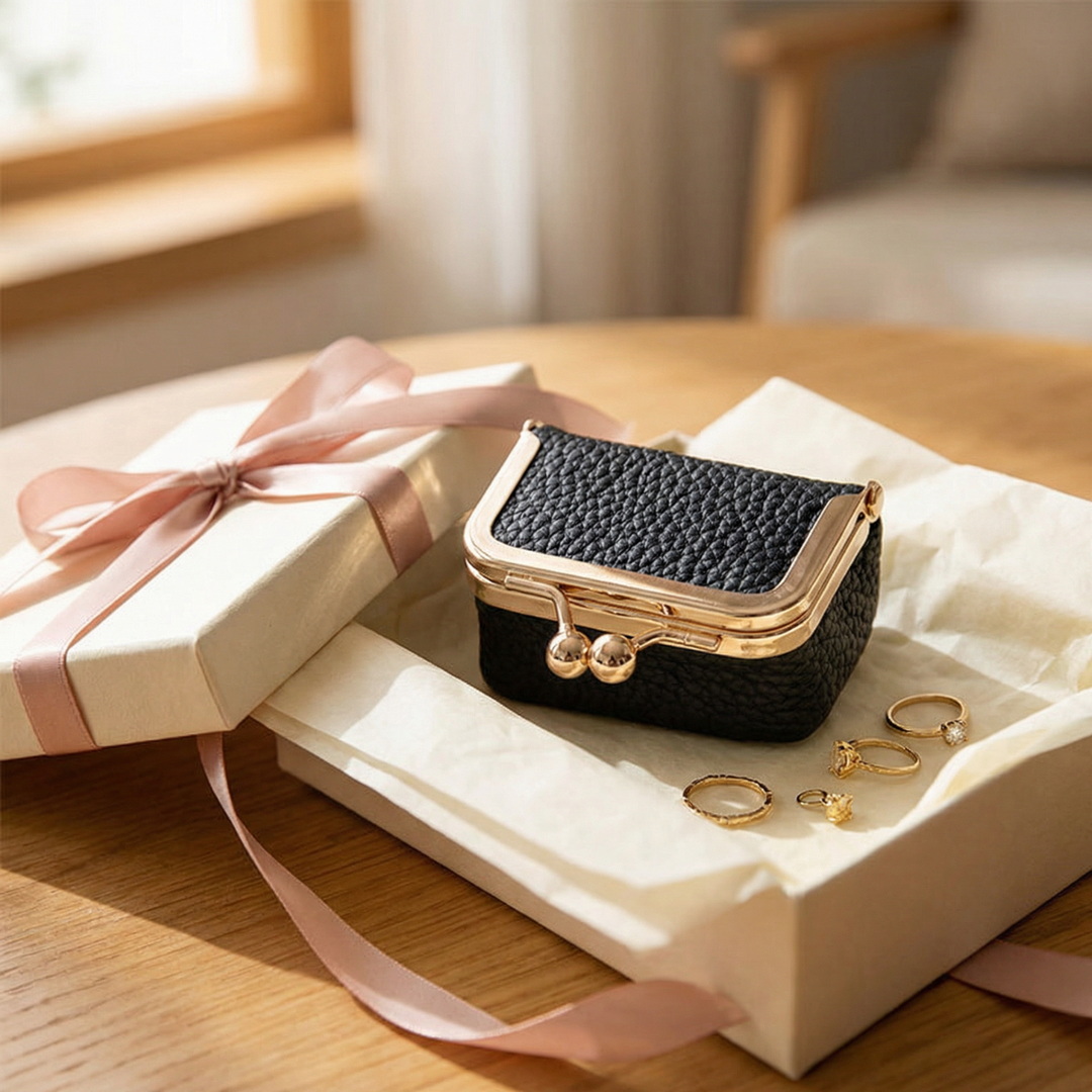 Bellora - Vegan Leather Mini Jewelry Box