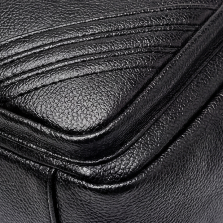 Carria - Soft Leather Multi Pocket Shoulder Bag