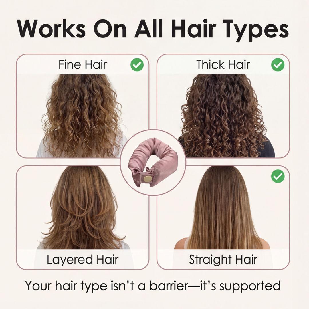 Silkwave - Heatless curling buns set (1+1 free)