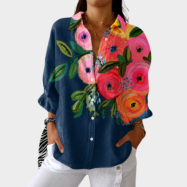 Fleur - Light and Colorful Printed Blouse