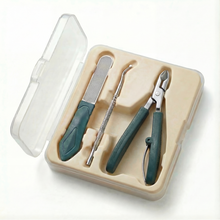 TrimEase - Angled Toenail Clippers for Thick Nails