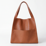Caressa - Soft Leather Multi Pocket Shoulder Bag