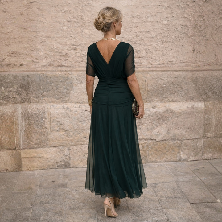 Mikaela - Off Shoulder Maxi Dress