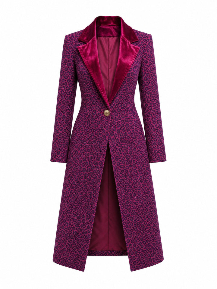 Lavinia | Textured Longline Coat