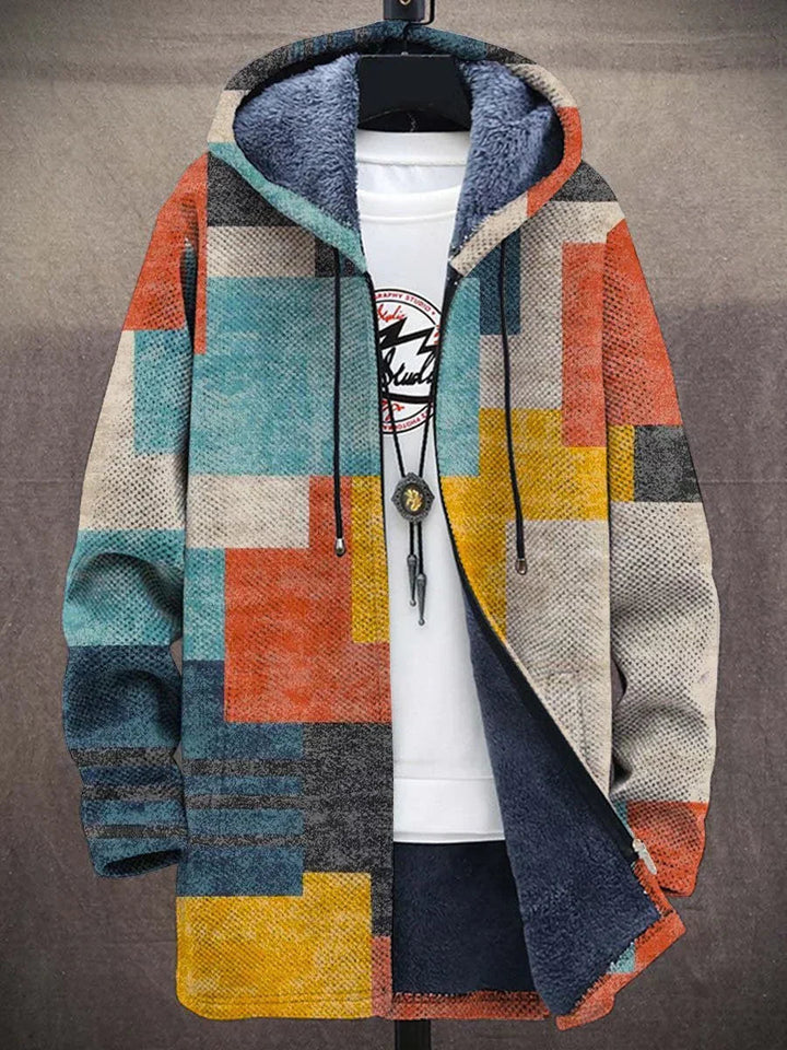 Adriana™ | Art-Inspired Hooded Cardigan