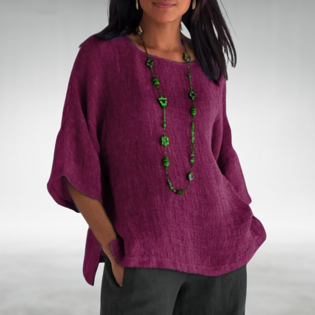 Claudette -  Boat-Neck Tunic
