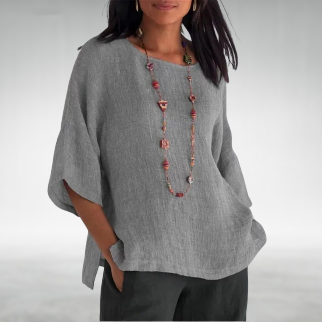 Claudette -  Boat-Neck Tunic