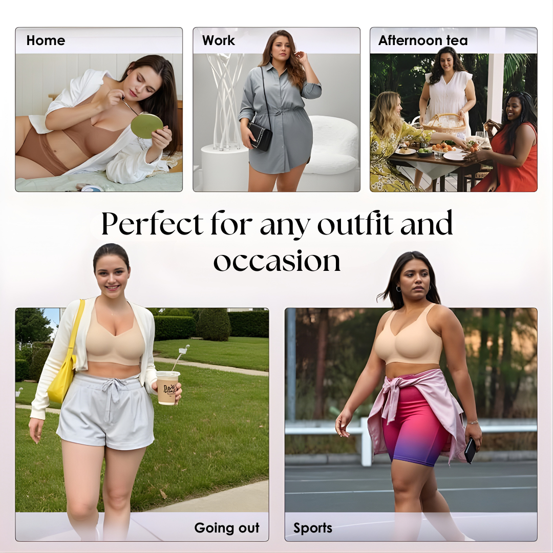 Softella™ – 4 Layer Jelly Strip Wirefree Bra