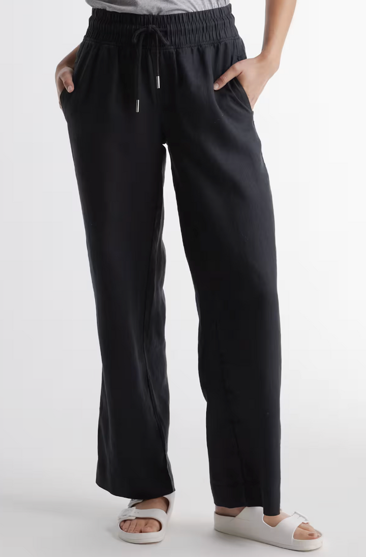 100% European Linen Wide Leg Pants