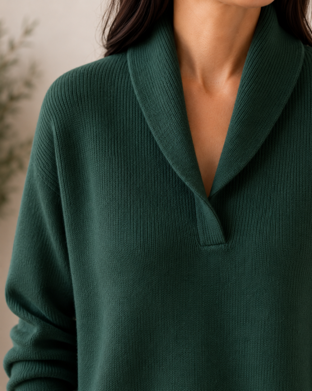 Jules - Soft V-Neck Jumper