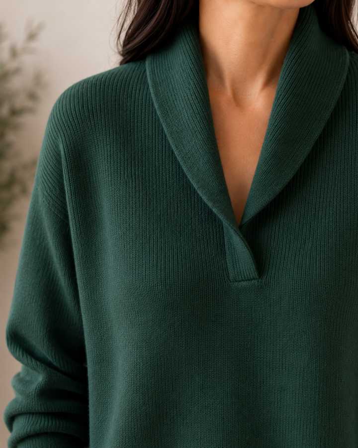 Jules - Soft V-Neck Jumper