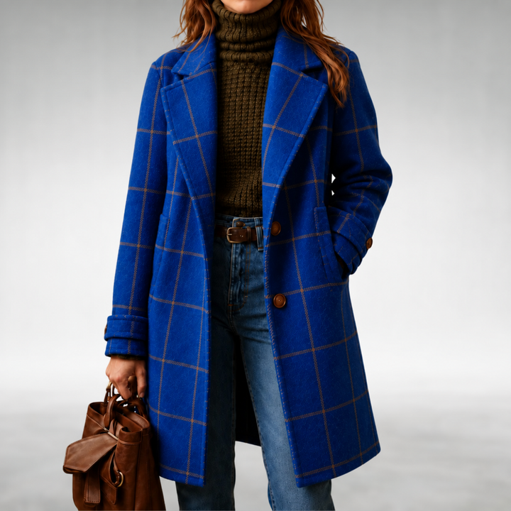 Lauren | Classic Checkered Coat