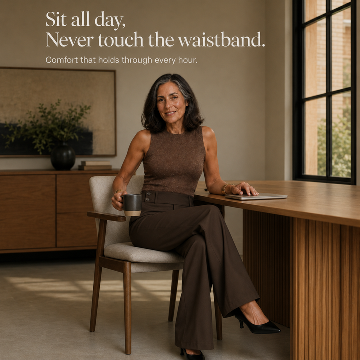 Nolamere | Wide-Leg High-Waisted Dress Trousers