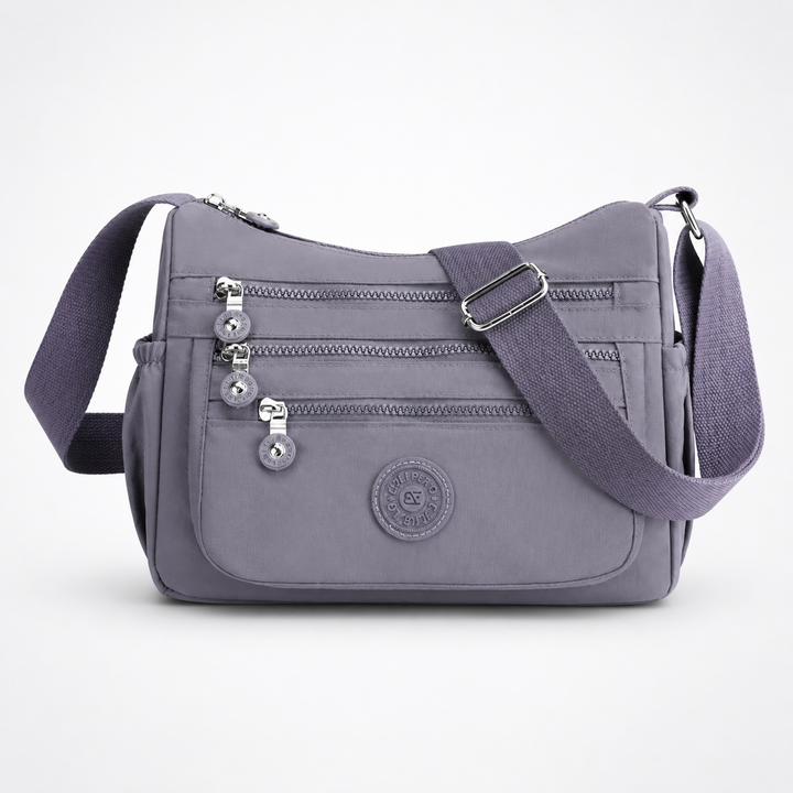 Pockela – Lightweight Nylon Crossbody Bag with 6 Pockets
