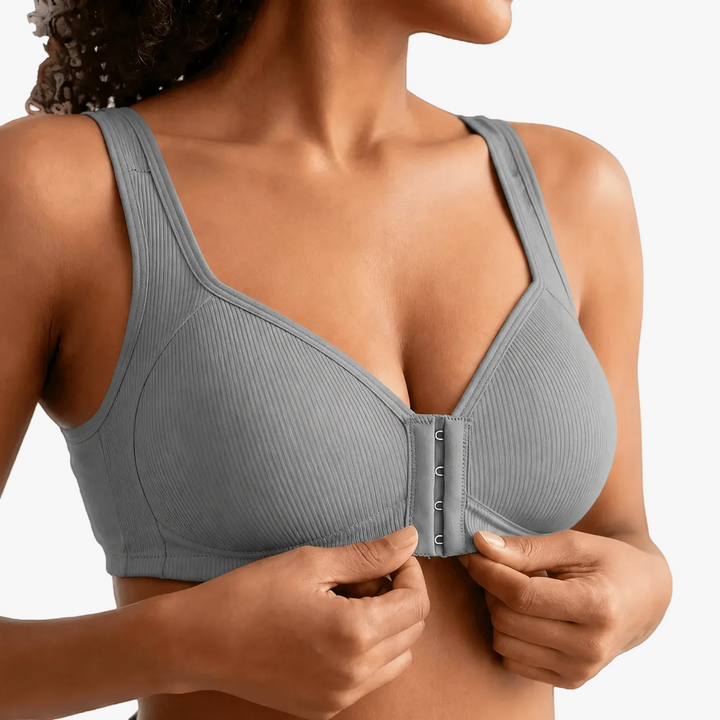 Veluna - Wireless Front Closure Comfort Bra
