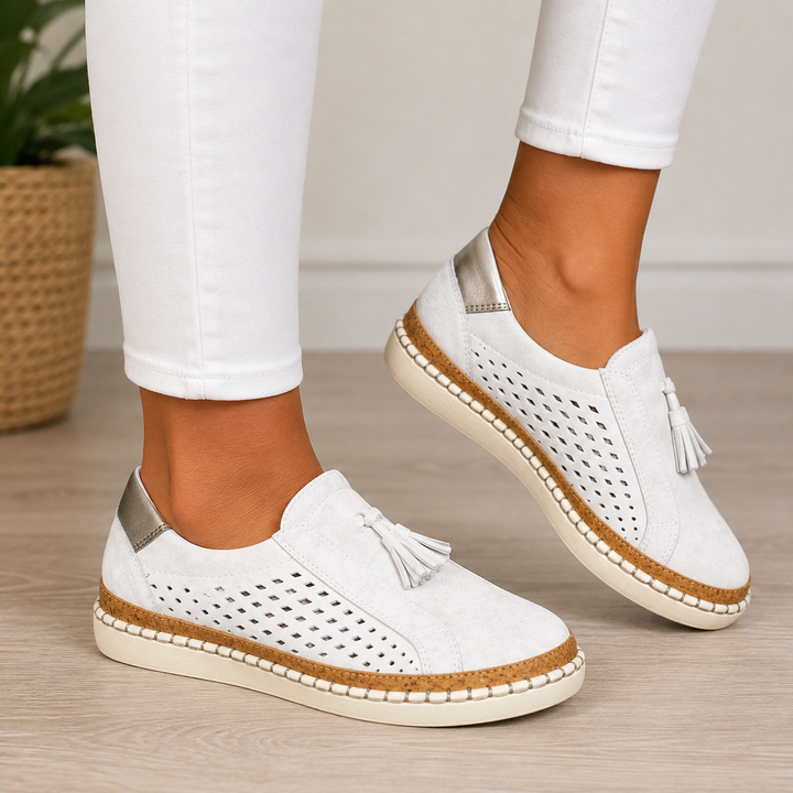 Olivia - Cushioned Slip-On Loafers Judith