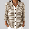Nola | Striped Button Cardigan