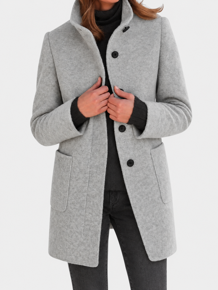 Beatrice | Classic Everyday Button Coat
