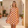 Marguerite – Retro Floral Swing Dress with Pockets