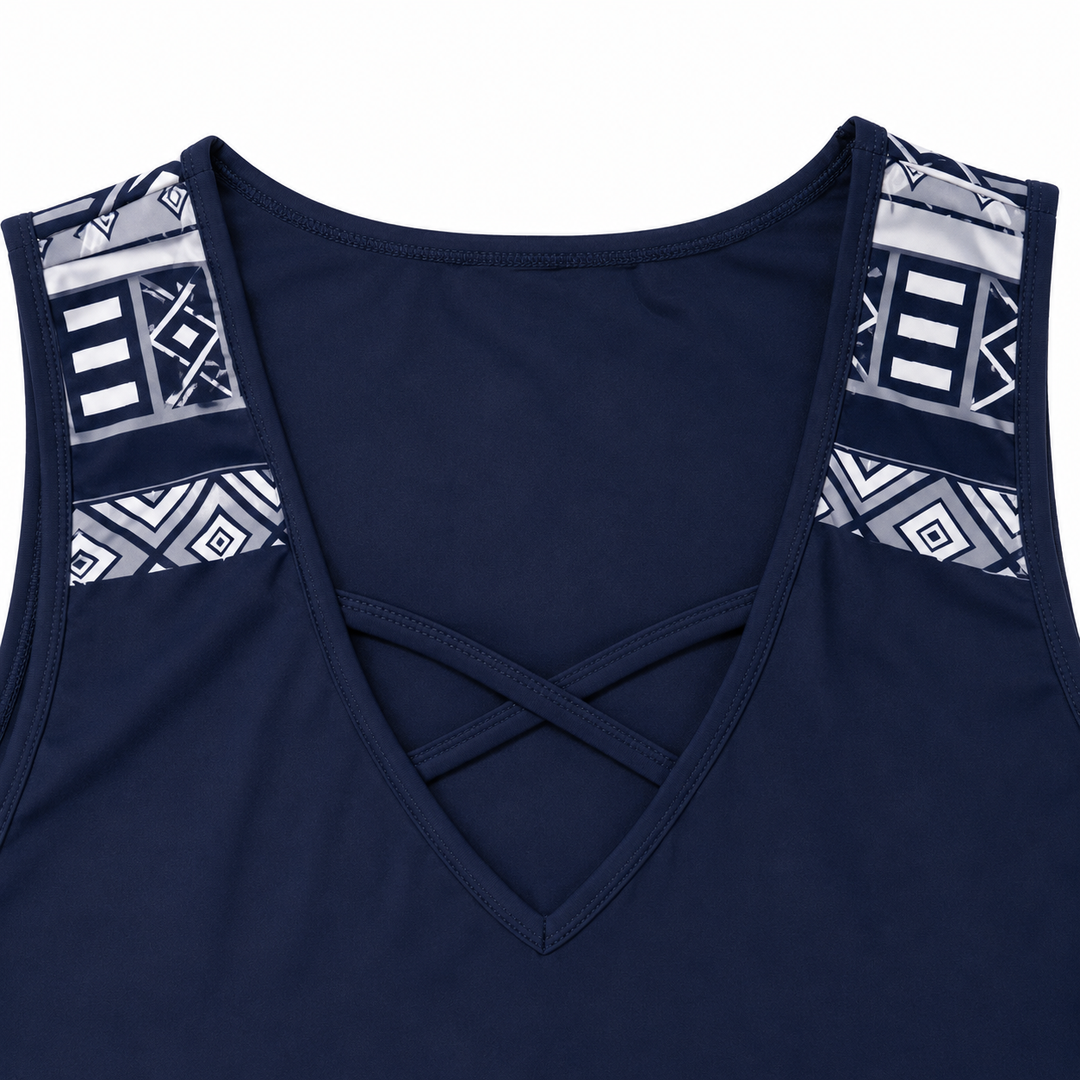 Coastella™ – Longline Tankini Set with Boyshorts for Women, Full Coverage Two Piece Swimsuit