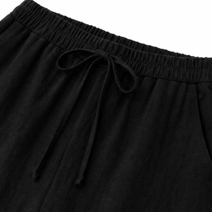 Linovea – Minimalist Sleeveless Top &amp; Wide-Leg Trouser Set for Women