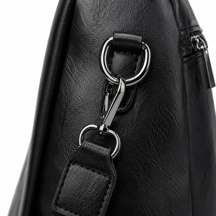 Lunavia – Convertible Leather Backpack Crossbody Bag for Women