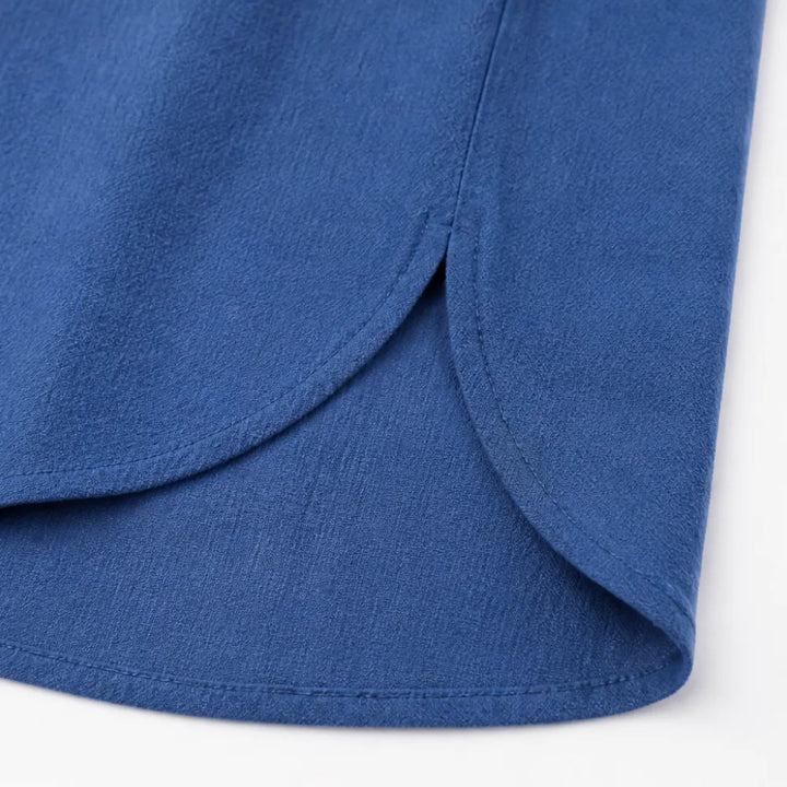 Amberlys – Airy Blouse with V-Neck and Buttons
