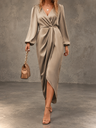 Selina | Wrap Maxi Dress