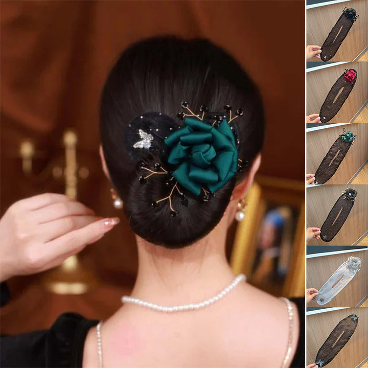 Florenza - Elegant Floral Hair Knots for Women